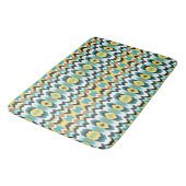 modern chevron geometrisch patroon badmat (Gekanteld)