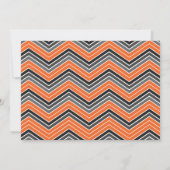 Modern Chevron GraduateTassel Graduation Party Kaart (Achterkant)