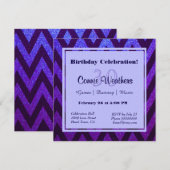 Modern Chevron Kaart (Voorkant / Achterkant)