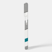 Modern Chevron met alle Kleurdetail Initialen Case-Mate iPhone Case (Achterkant / Links)