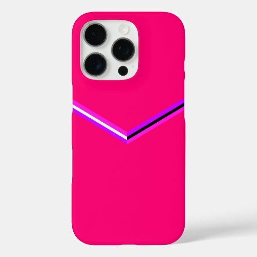 Modern Chevron Patroonontwerp Case-Mate iPhone Case (Achterkant)