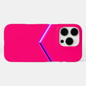 Modern Chevron Patroonontwerp Case-Mate iPhone Case (Achterkant (horizontaal))