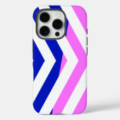 Modern Chevron Patroonontwerp Case-Mate iPhone Case (Achterkant)