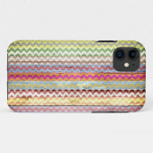 Modern Chevron Pattern Wooden #3 Case-Mate iPhone Case (Achterkant (horizontaal))