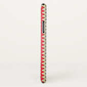 Modern Chevron Pattern Wooden Case-Mate iPhone Case (Achterkant / rechts)