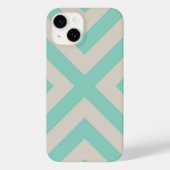 Modern Chevron Stripe Case-Mate iPhone Case (Achterkant)