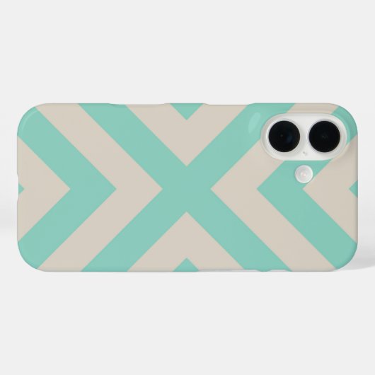 Modern Chevron Stripe Case-Mate iPhone Case (Achterkant (horizontaal))