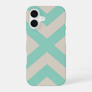 Modern Chevron Stripe iPhone 16 Hoesje