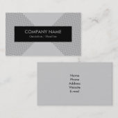 Modern Chevron Visitekaartje (Voorkant / Achterkant)