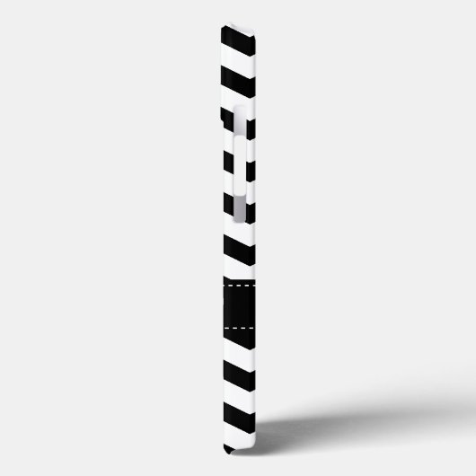 Modern Chevron Zigzag Volleyball iPad Mini Case (Achterkant / Links)