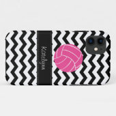 Modern Chevron Zigzag Volleyball iPhone 5 Hoesje (Achterkant (horizontaal))