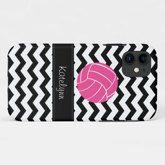 Modern Chevron Zigzag Volleyball iPhone 5 Hoesje (Achterkant (horizontaal))