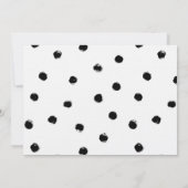 Modern Chic "Bedankt dat je mijn bruidsmeisje bent Bedankkaart (Achterkant)