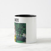 Modern Chic Best friends photo coffee mug Mok (Midden)