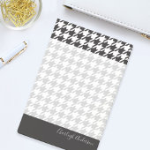 Modern Chic Black en White Houndstooth Post-it® Notes