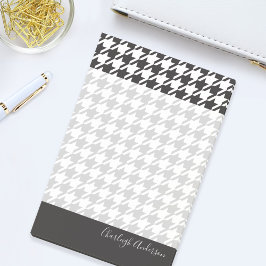 Modern Chic Black en White Houndstooth Post-it® Notes