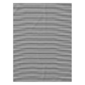 Modern Chic Black en White Stripes Pattern Trendy Tafelkleed (Voorkant)