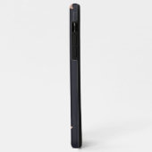 Modern Chic Bloemen Roos Botanische Marine & Roze Case-Mate iPhone Case (Achterkant/links)