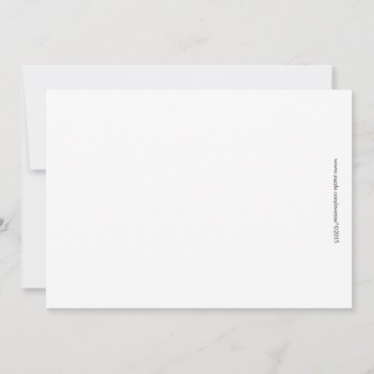 Modern Chic Blue Hydrangea bruiloft Vrijgezellenfe Kaart (Achterkant)