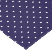 Modern Chic Blue White Polka Dots Pattern Tafelkleed (Gekanteld)