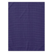 Modern Chic Blue White Polka Dots Pattern Tafelkleed (Voorkant)
