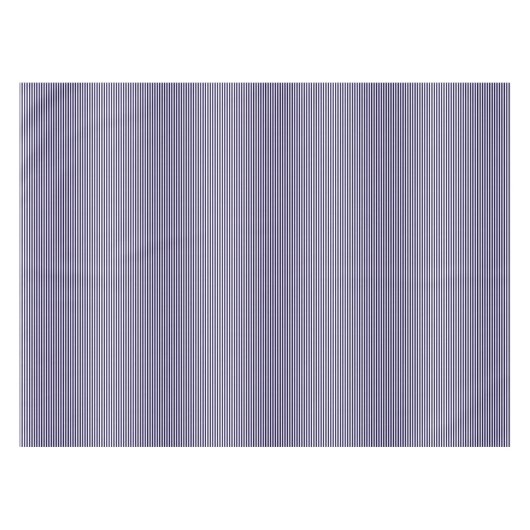 Modern Chic Blue White Stripes Pattern Trendy Tafelkleed (Voorkant (Horizontaal))