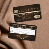 Modern Chic Credit Kaart Gift Kaart Certificaat