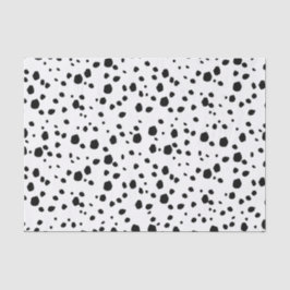 Modern Chic Dalmatian Dog Animal Print Pattern Tissuepapier