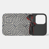 MODERN CHIC DESIGNER IPHONE CASE (Achterkant (horizontaal))