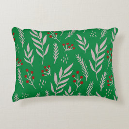Modern Chic Floral Accent Pillow Kussen