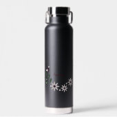Modern Chic Floral Waterfles (Voorkant)