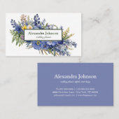 Modern Chic Gold Leaf Folie Luxe Visitekaartje (Voorkant / Achterkant)