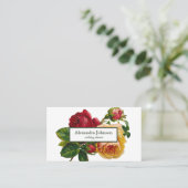 Modern Chic Gold Leaf Folie Luxe Visitekaartje (Staand voorkant)