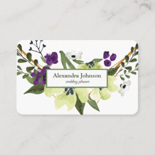 Modern Chic Gold Leaf Folie Luxe Visitekaartje