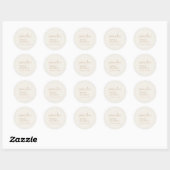 Modern Chic  Gold S'more Liefde Stickers (Vel)