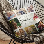 Modern Chic Grandma Keepomwille Family Photo Colla Kussen<br><div class="desc">Een prachtig,  modern cadeau voor je geweldige grootmoeder: een trendy Instagram-fotocollage kussen met je persoonlijke boodschap en namen voor dat speciale keepbehoeve vol jaren herinneringen. We houden van je,  oma!</div>