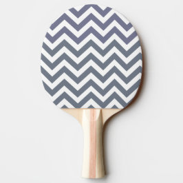 Modern Chic Grey White Lines Pattern Tafeltennisbatje