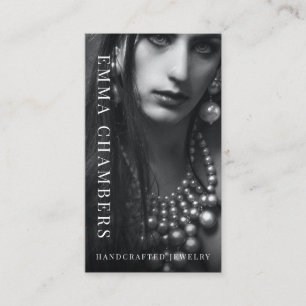 Modern Chic Jewelry Designer Visitekaartje