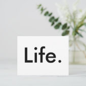 modern chic LEVEN. | Briefkaart (Staand voorkant)