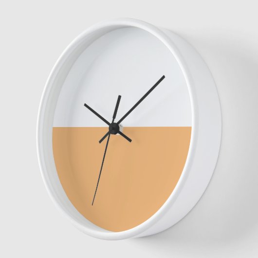 Modern Chic licht perzik Sinaasappel wit kleurenbl (Hoek)