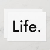 modern chic LIFE. | Briefkaart (Voorkant / Achterkant)