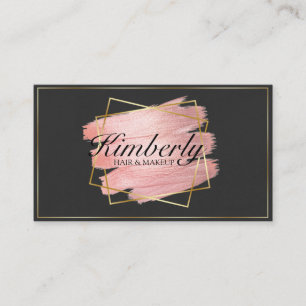 Modern Chic Lipstick Smear Beauty Visitekaartje