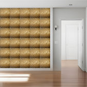 Modern Chic Luxe Goud Zwart Glitter Sparkling Tegeltje