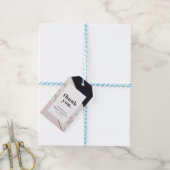 Modern Chic Marble Vrijgezellenfeest Cadeaulabel (Met Touw)