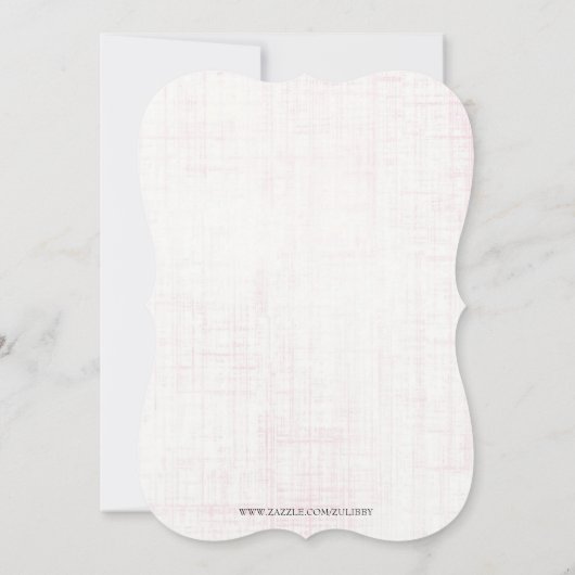 Modern Chic paar Verloving Douche Uitnodigen Kaart (Achterkant)