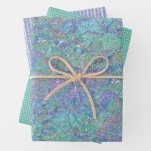 Modern Chic Pastel Colors Marble Mosaic Pattern