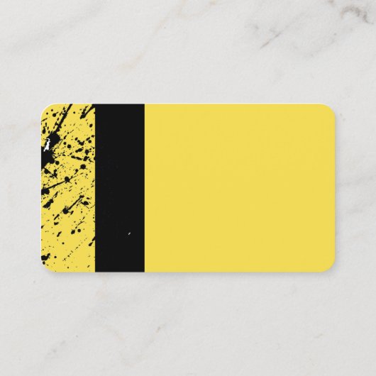 modern chic patterted custom visitekaartje (Achterkant)