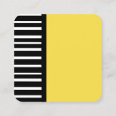 modern chic patterted custom visitekaartje (Achterkant)