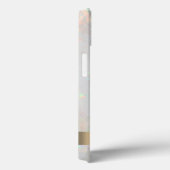 Modern Chic Pink Flamingos Opal Iridescent Case-Mate iPhone Case (Achterkant / Rechts)