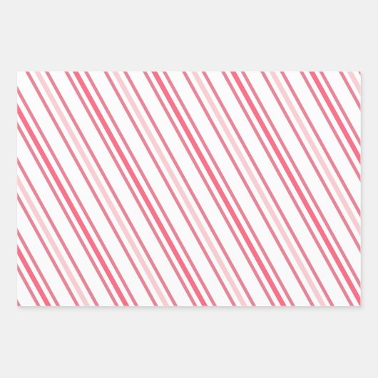 Modern Chic Pink Love Valentijn Day Inpakpapier Vel (Voorkant)